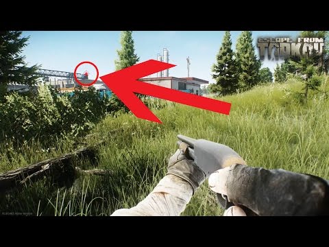 ✪ Escape from Tarkov: Customs Map - The Hidden Crane Sniper