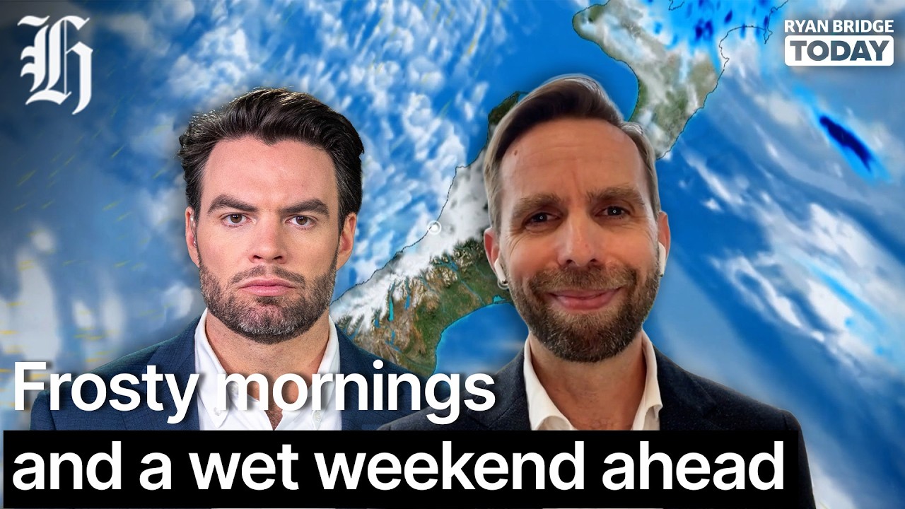 Weather outlook: Frosty mornings and a wet weekend ahead | Ryan Bridge TODAY