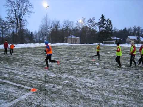 Młodziki SKS "Pomorzanka" Sejny - Trening - Zima 2013