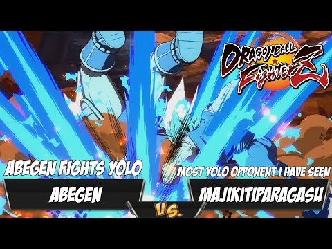 Abegen Fights the Most YOLO player!  Abegen Fights MajikitiParagasu![DBFZ PS4]