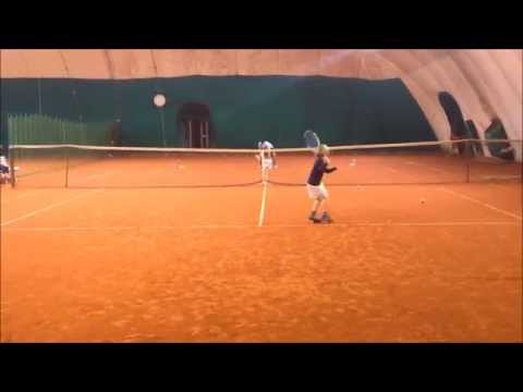 Luka Talan Lopatic 7 years and 1 month old tennis player