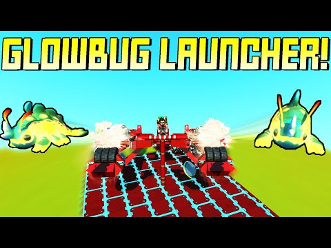 Over-Engineering a Double Barrel Glowbug Launcher! - Scrap Mechanic Gameplay