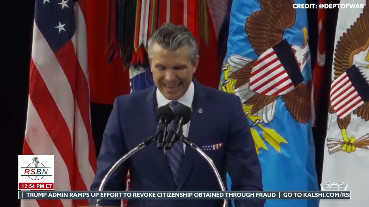 FULL SPEECH: Sec. Hegseth Delivers Medal of Honor Speech for Maj. Dockery - 06/19/26