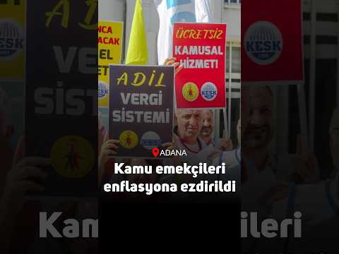 Kamu emekçileri enflasyona ezdirildi: “Yüzde 13,11’lük kayıp için ek zam yapılsın”