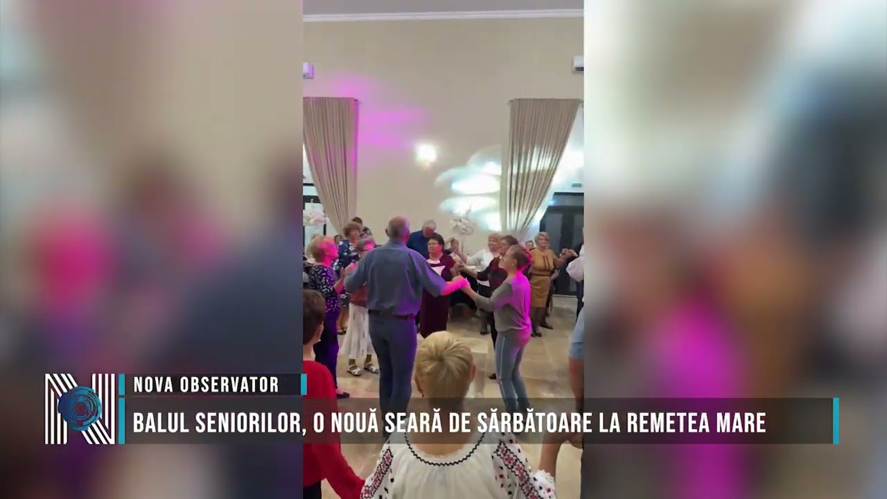 Balul Seniorilor, o nouă seară de sărbătoare la Remetea Mare