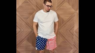 COOFANDY Men’s Summer Outfit Review | Basic Tee + Swim Trunks