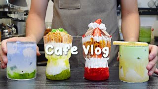 🌸당신을 위한 맛있고 건강한 음료💜지치고 힘들 땐 음료 ASMR로 힐링해요/카페브이로그/Cafe Vlog/ASMR/Tasty Coffee