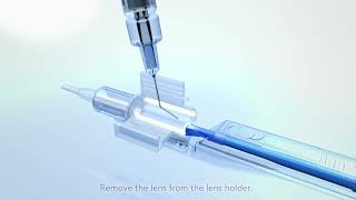 Implantation of the BVI Double C-loop platform with Medicel Accuject