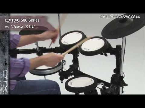 Yamaha DTX 500 Series Electronic Drum Kits Overview - PMT