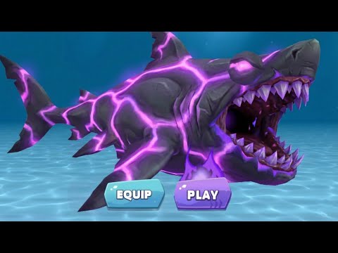 NEW EVIL SHARKELEON UNLOCKED AND GAMEPLAY - Hungry Shark Evolution