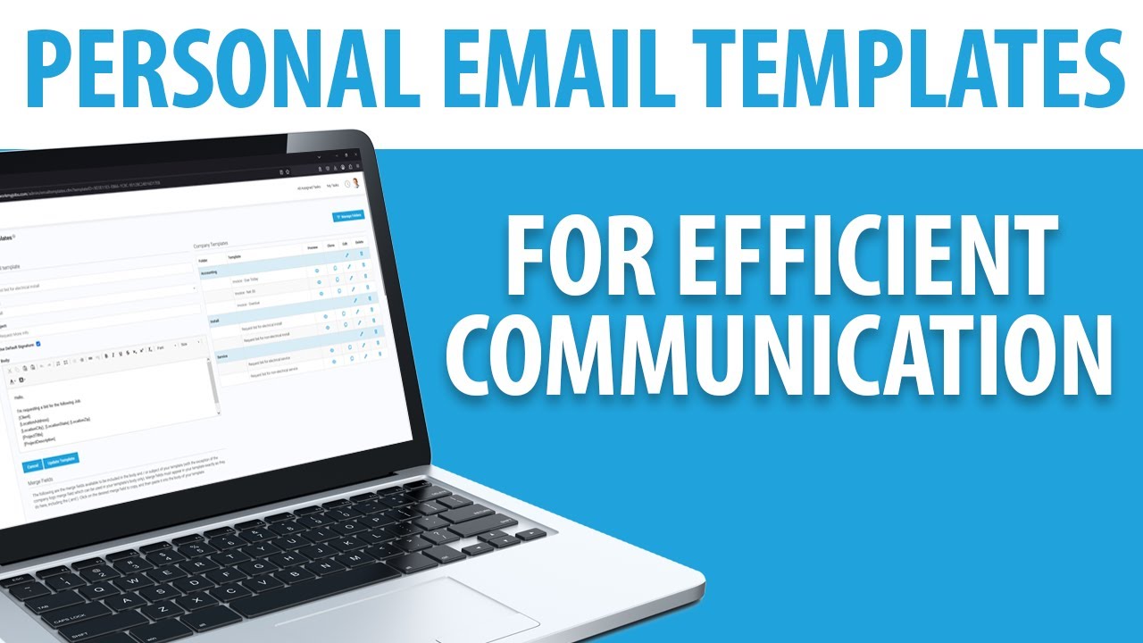How to set up personal email templates