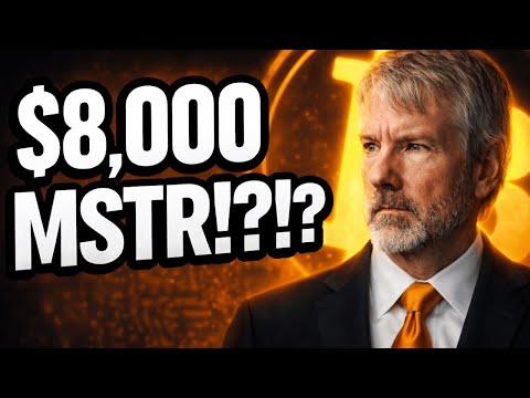 WHY MSTR WILL BE $8,000 PER SHARE - EASILY!!!