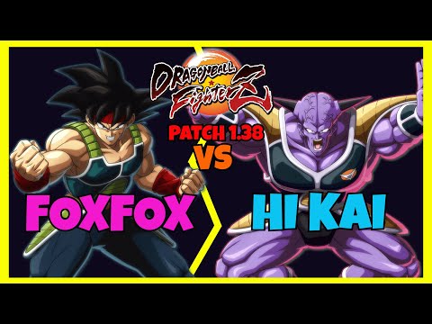 DBFZ - FOXFOX vs HI KAI gameplays (Bardock, SSJ Vegeta, Goku Black vs Ginyu, Frieza, Tenshinhan)