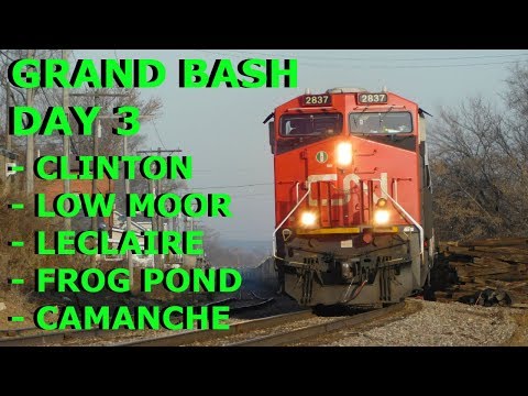 Grand Bash: Day 3 - Railfanning Clinton, Frog Pond, and Low Moor!
