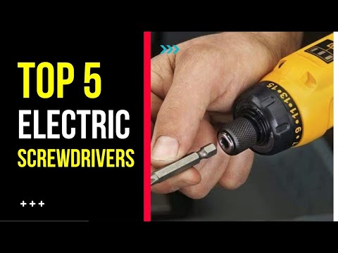 Best Electric Screwdriver | Top 5 Cordless Powered Screwdriver Review (Buying Guide | 2022)