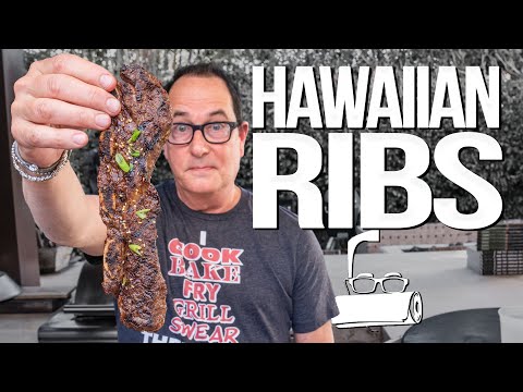 Hawaiian Style Flanking Ribs with Macaroni Salad