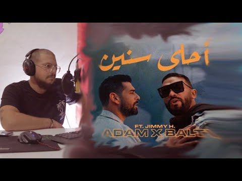 CHRISTIAN TANNOUS-REACTION-Adam x Balti feat. Jimmy H. - Ahla Snin (Official Music Video)  أحلى سنين