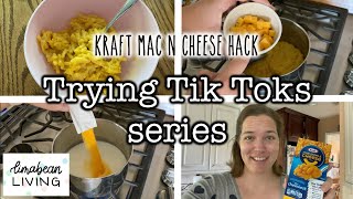 Better Than Boxed - Boxed Mac & Cheese? | #TRYINGTIKTOKS SERIES