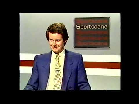 1984 BBc scotland Glasgow Rangers vs Inter Milan European Cup Football Match