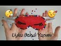 DIY Uyku Bandı Yapımı | çok basit | kendin yap videosu