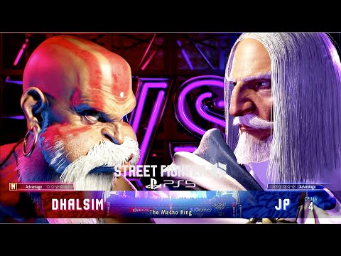 Street Fighter 6:  Dhalsim vs JP (Hard)
