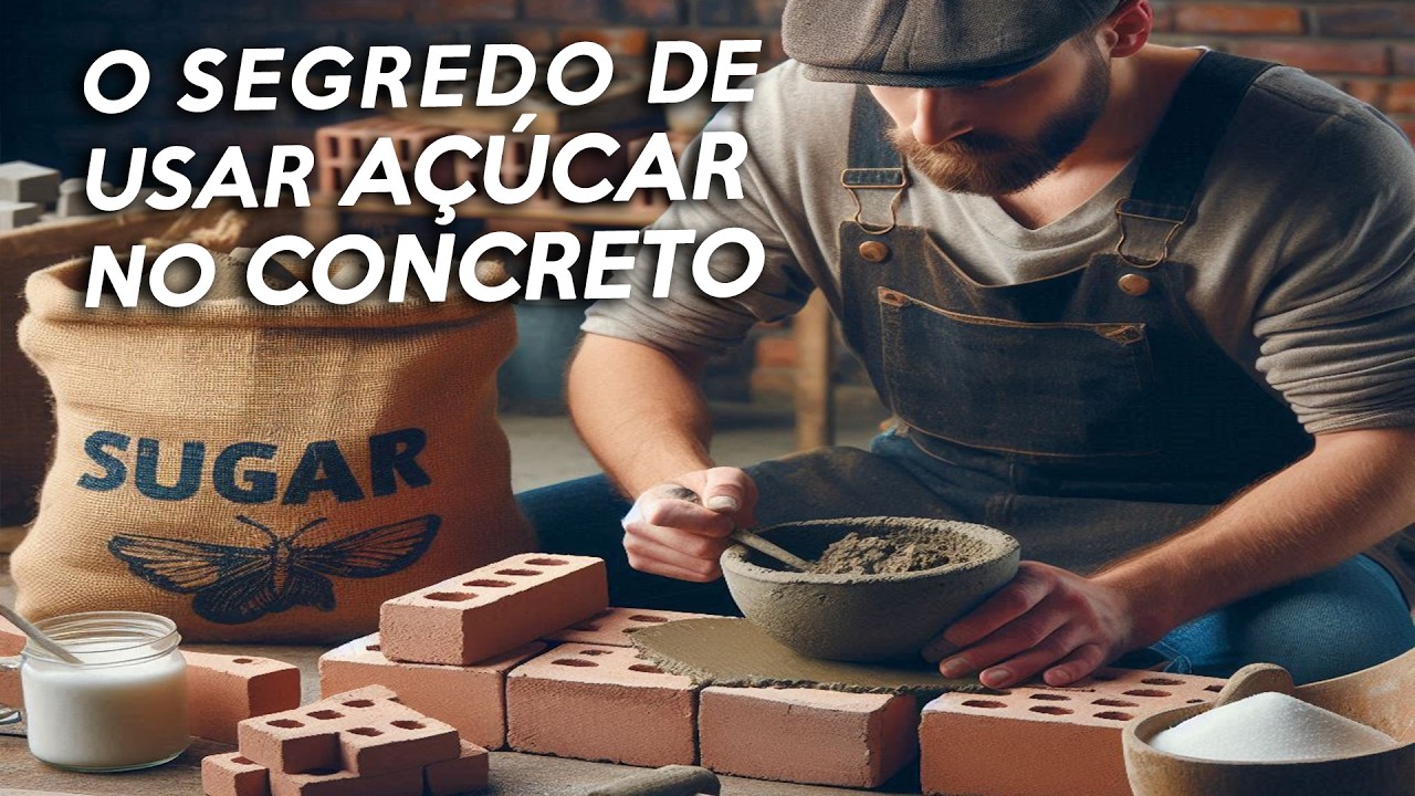 Why put SUGAR in CEMENT? Do you use SUGAR in CONCRETE?