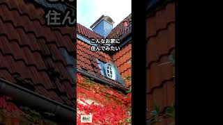 秋色に染まる、絵本のような家|ドイツ暮らし
