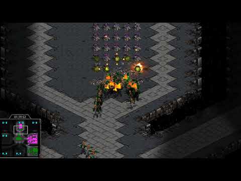 50 Turrets vs 100 Mutalisks