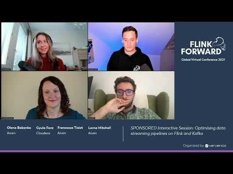 SPONSORED Interactive Session: Optimising data streaming pipelines on Flink and Kafka