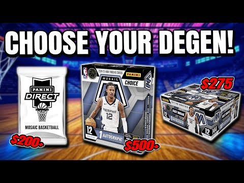 I RIPPED THEM ALL (So You Don't Have To)... | A Degen's Guide to 2024-25 Mosaic NBA