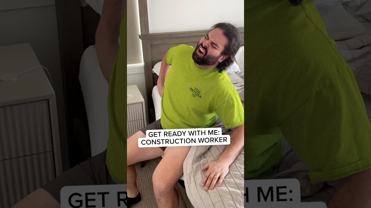 Construction Worker Get Ready With Me