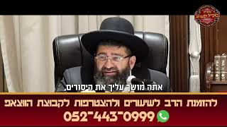 הרב אייל עמרמי - הכל לטובתי (הרב אייל עמרמי) - התמונה מוצגת ישירות מתוך אתר האינטרנט יוטיוב. זכויות היוצרים בתמונה שייכות ליוצרה. קישור קרדיט למקור התוכן נמצא בתוך דף הסרטון