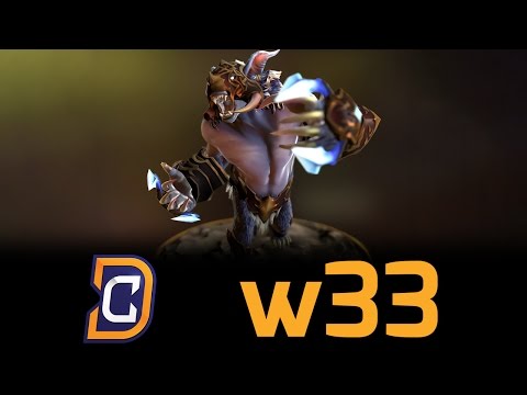 Dota 2 | w33 Ursa versus !Attacker Kunkka | Ranked Match Gameplay
