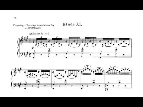 Henri Bertini - Etude Op.29 No.11