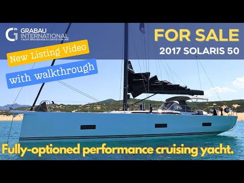 2017 SOLARIS 50 'Aloha' | Sailing Yacht for sale with Grabau International