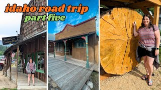 IDAHO ROAD TRIP: The BEST Air BnB in Idaho City and Trying Finger Steaks For Science!