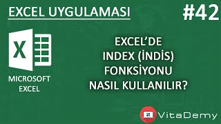 Microsoft Excel INDEX (İNDİS) Fonksiyonu Kullanımı ve Örnekleri | Exce