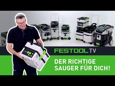 Which vacuum cleaner for which application? (Festool TV Episode 265)