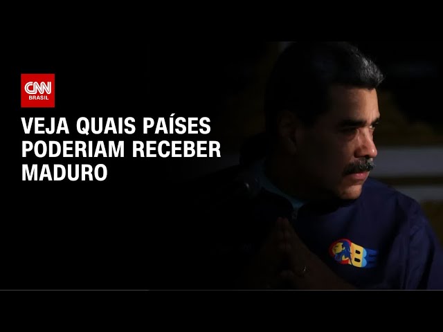 Os quatro países que poderiam receber Maduro em caso de fuga da Venezuela | LIVE CNN