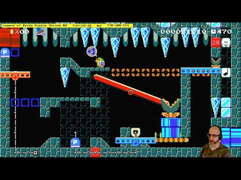 Legend of Zelda Puzzle Shrine #2 by nabuz / TTM-0WM-CFG / Mario Maker 2 Puzzle solution