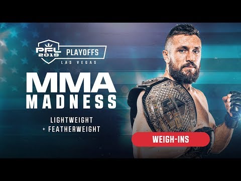 PFL8 Playoffs | 2019 – Weigh-ins