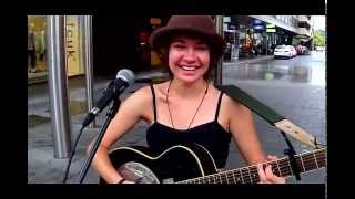 TASH ZAPPALA: The going gets tuff (The Growlers) busking version!