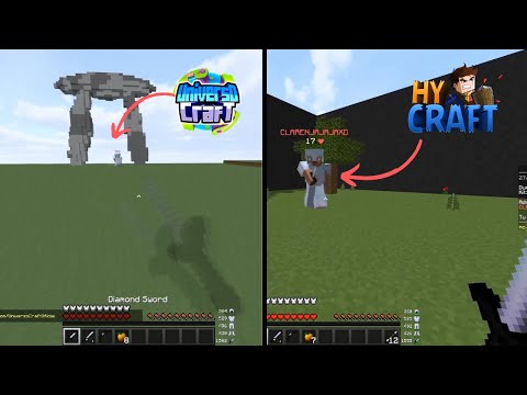 UNIVERSOCRAFT VS HYCRAFT (Arena PVP)