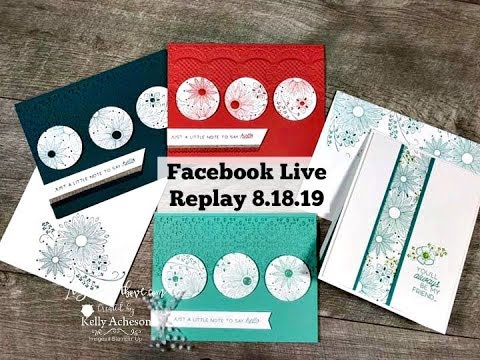 FB Live Replay August 18 2019