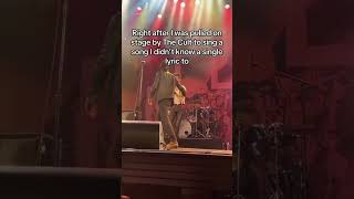 Ian Astbury gonna do his thing… #thecult #rock