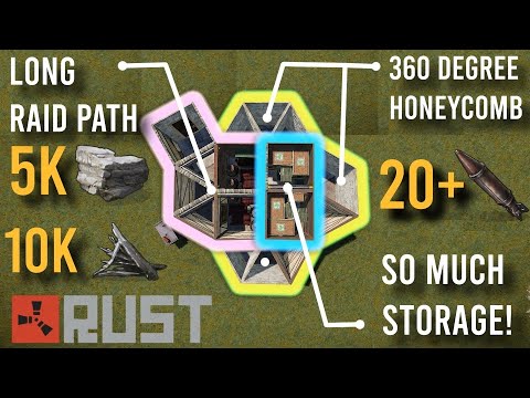 RUST Base Design - The Lazy Builders Base Design - Rust Building 4.0