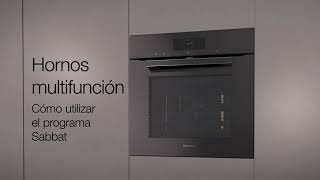 Miele Cómo utilizar el programa Sabbat de hornos multifunción anuncio