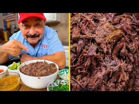 BARBACOA “ESPECIAL” HOMEMADE RECIPE – Slow Cooked Beef Cheeks + Lengua