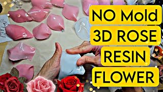Totally Obsessed with This No-Mold Resin Flower Trend ✨ 😱