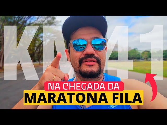 Km 41 da Maratona Fila 2025